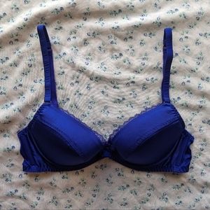 Agent Provocateur Felinda Blue Bra 32C